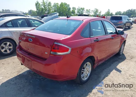 2010 Ford Focus Se из США, поврежденный, VIN 1FAHP3FN4AW270484